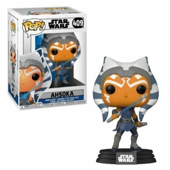 Funko Pop Star Wars: Clone Wars - Ahsoka (#409,NEW - Picture 2 of 8